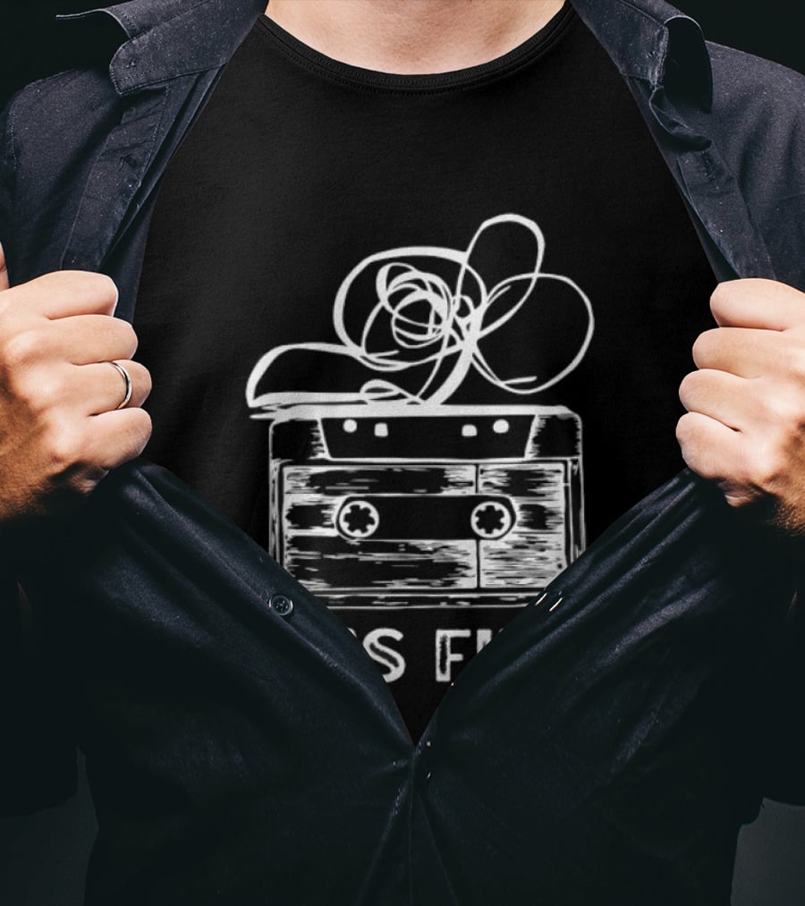 Cassette Tape It's Fine 90s Music Nostalgia T-Shirt