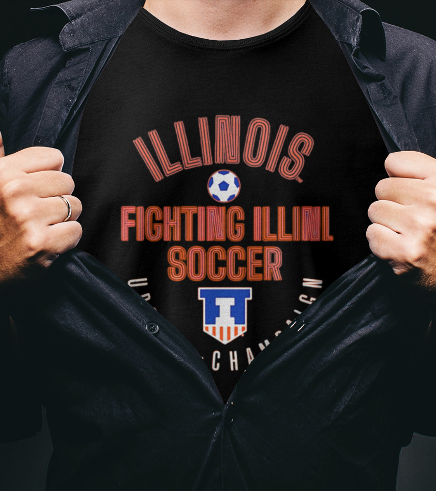 Illinois Fighting Illini Soccer Urbana Champaign T-Shirt