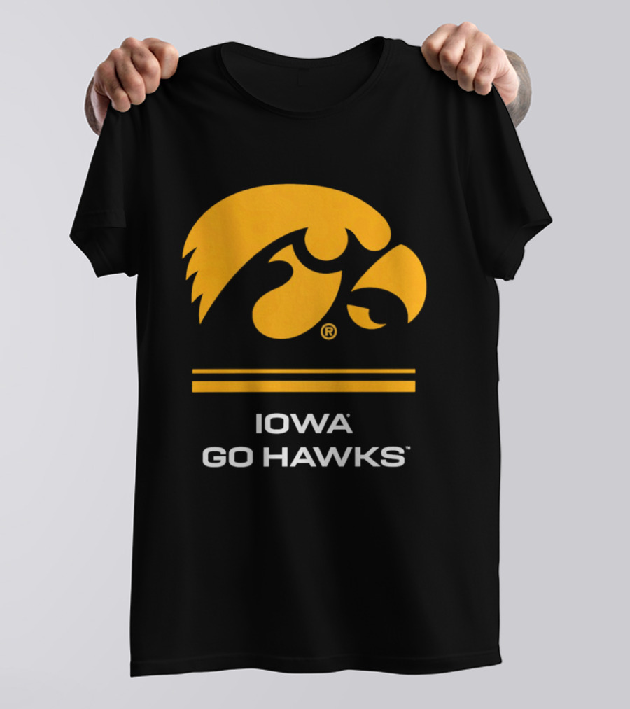 Iowa Hawkeyes Go Hawks T-Shirt