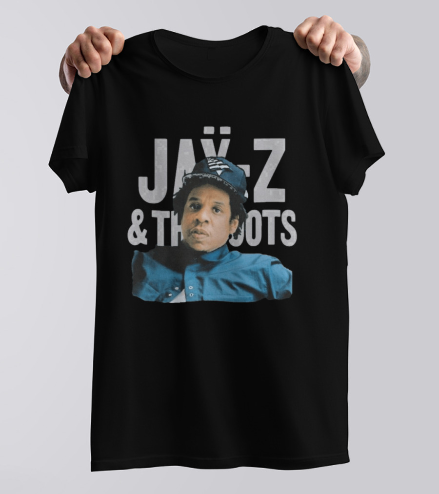 Jay Z & The Roots Collaboration Music Legends T-Shirt