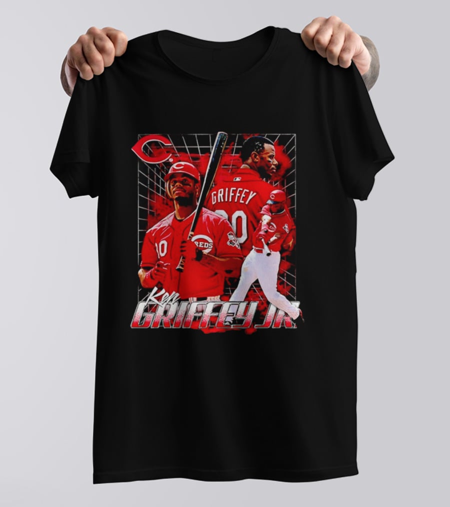 Ken Griffey Jr Cincinnati Reds Baseball Player 30 Reds Griffey T-Shirt