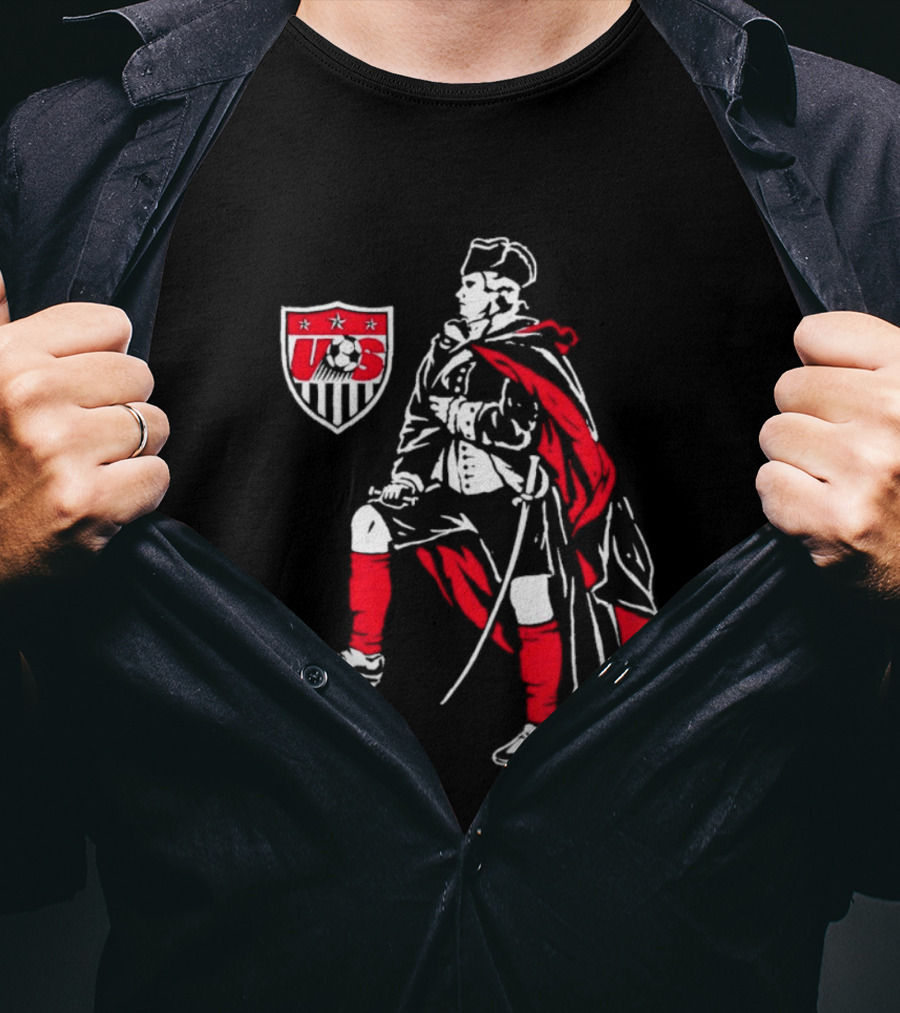 George Washington US Soccer 500 Level GV Cotton Iconic Sports T-Shirt