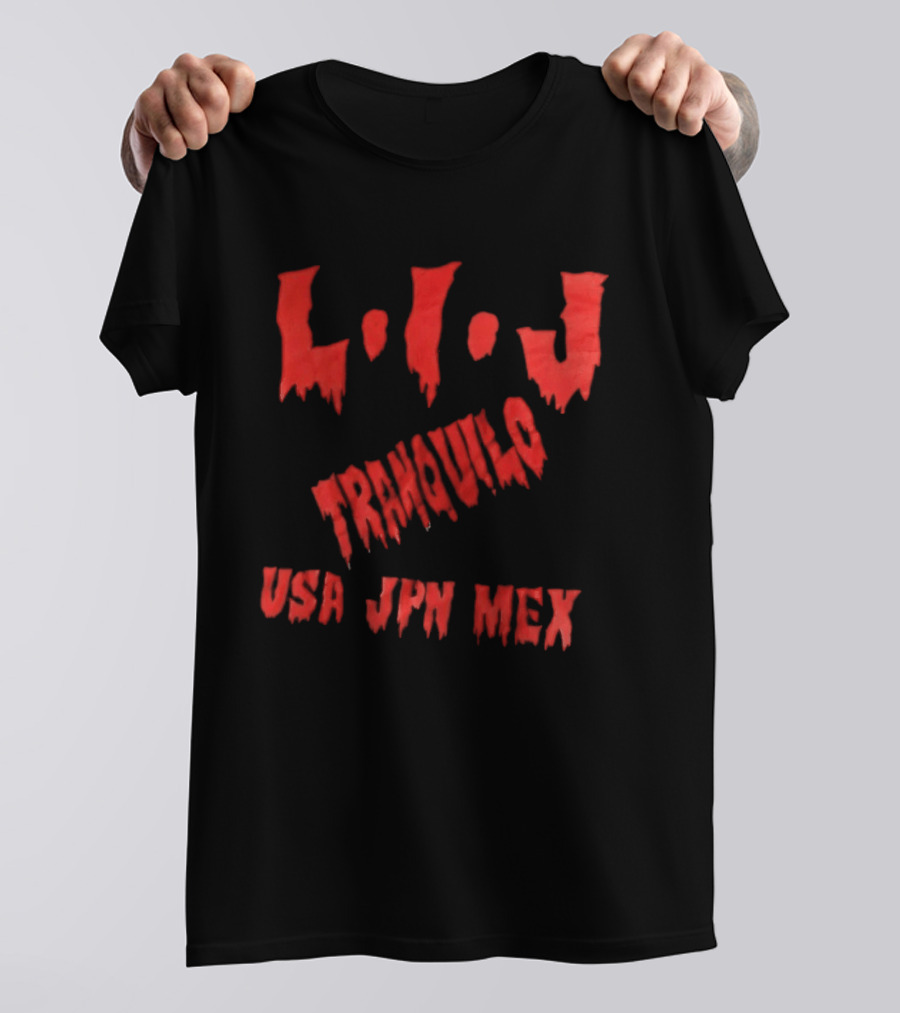 LIJ Tranquilo USA JPN MEX Red T-Shirt