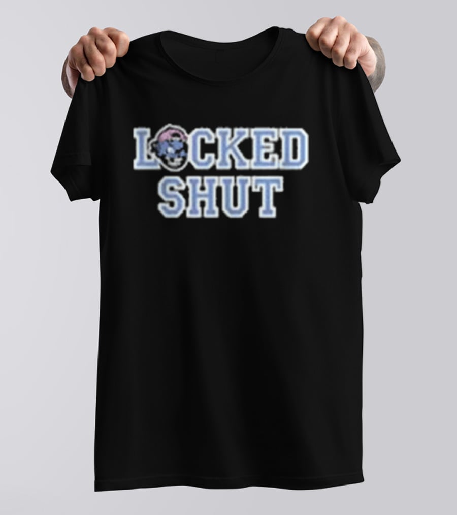 Locked Shut Steel Spine Won't Crack T-Shirt