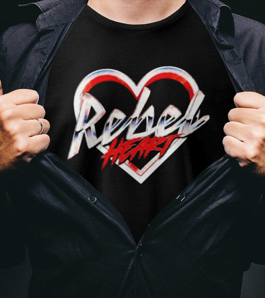 Rebel Heart ALS Red White Blue T-Shirt