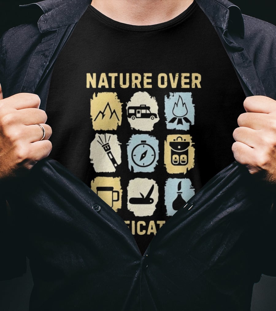 Nature Over Notifications T-Shirt
