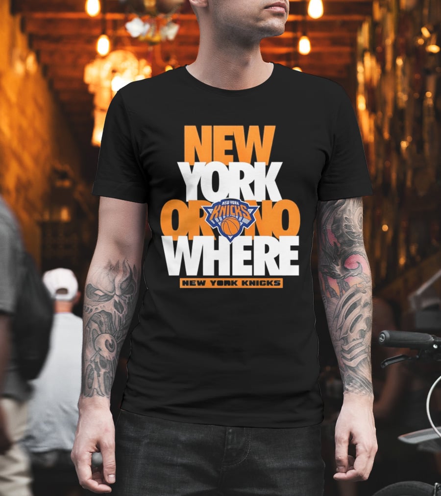 New York Knicks Basketball New York Or Nowhere 2026 T-Shirt
