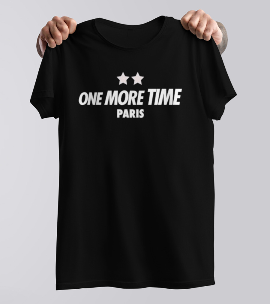 One More Time Paris Stars T-Shirt
