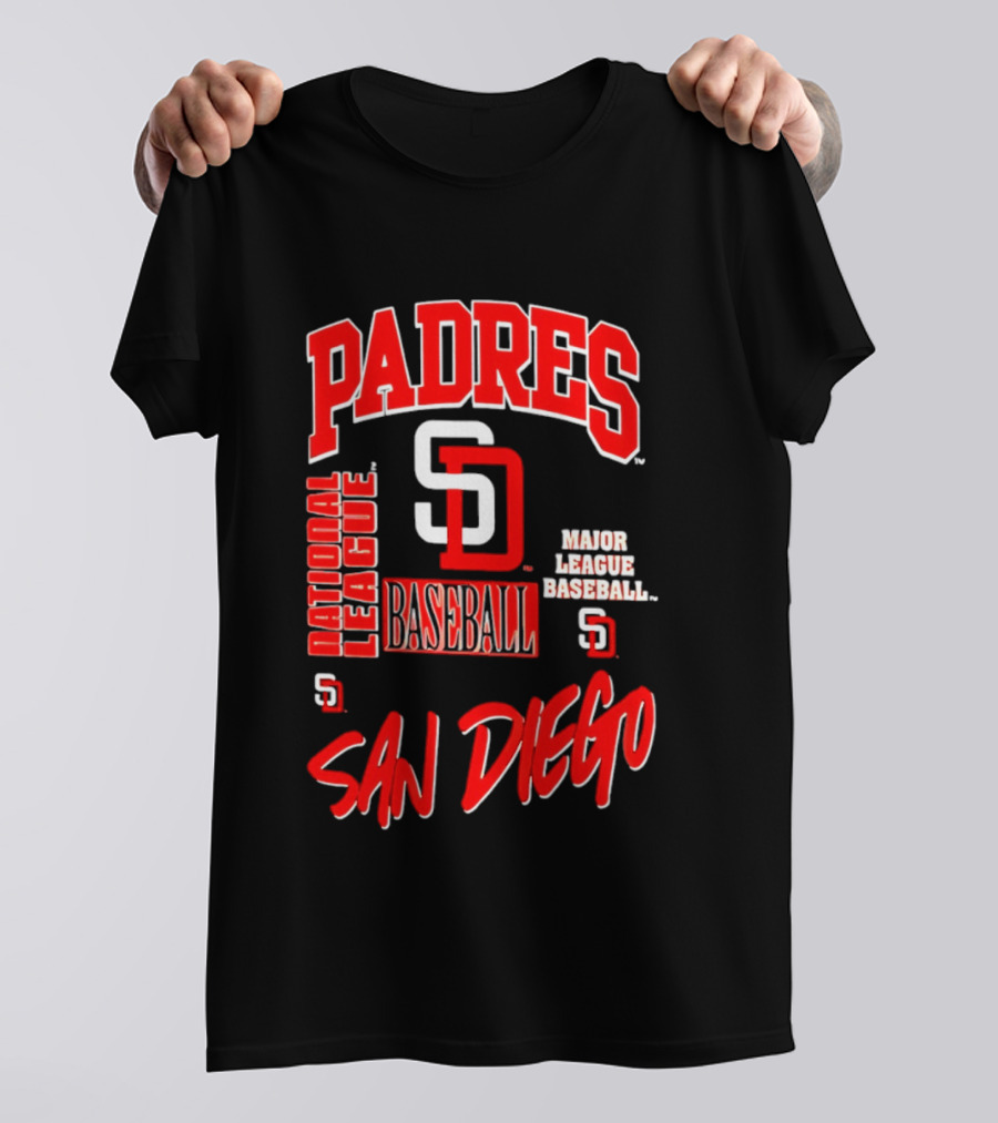 Padres San Diego SD National League Major League Baseball T-Shirt