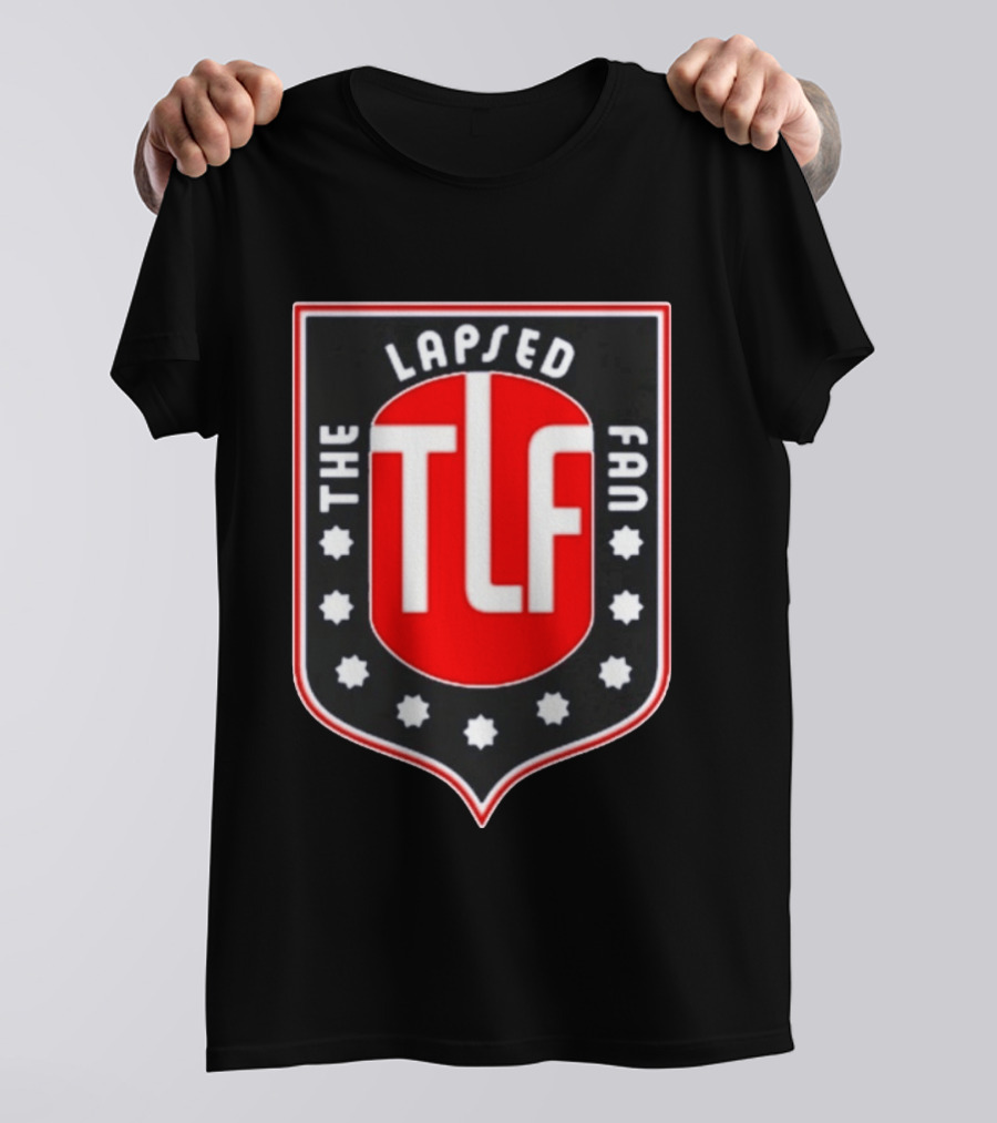 The Lapsed Fan TLF Wrestling Sports Shield T-Shirt