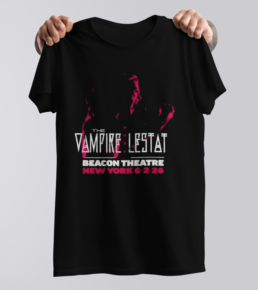 The Vampire Lestat Beacon Theatre New York 6 2 26 T-Shirt