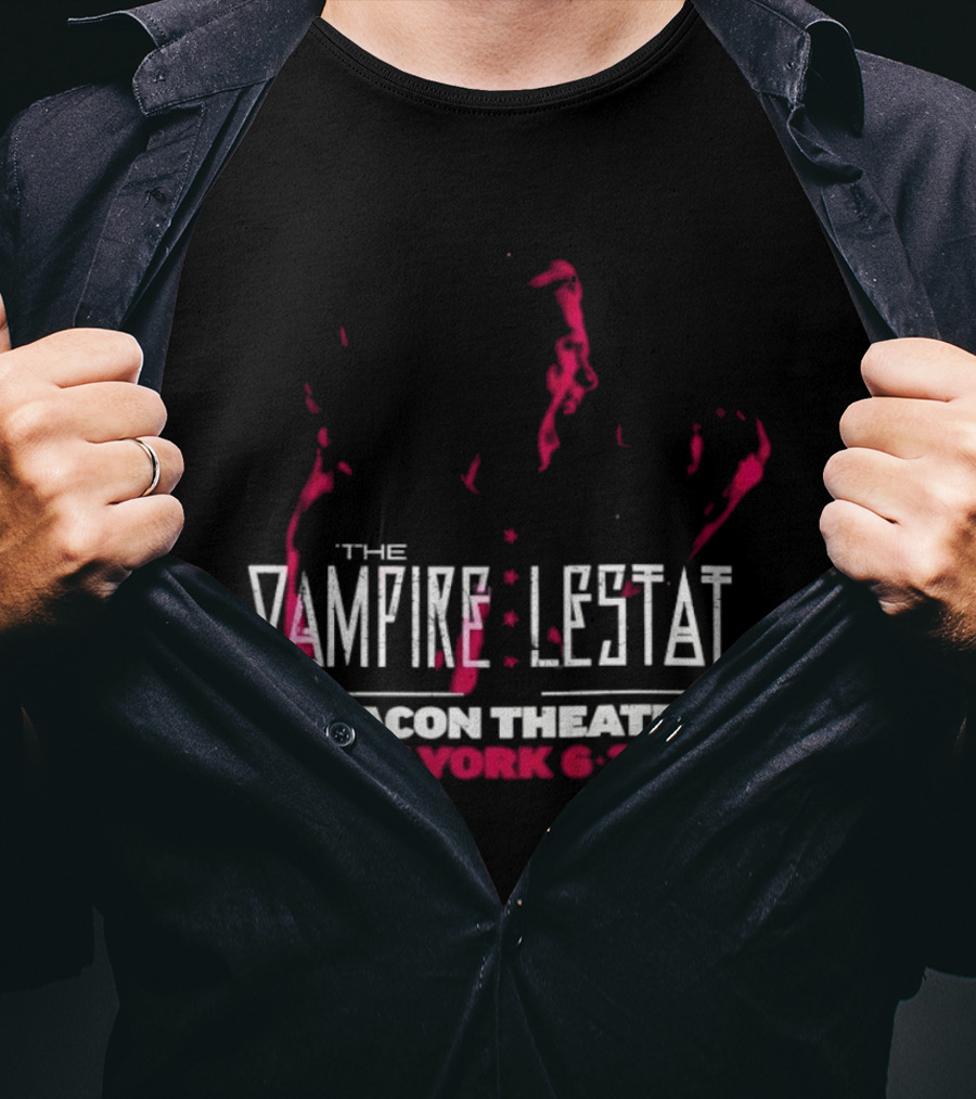 The Vampire Lestat Beacon Theatre New York 6 2 26 T-Shirt