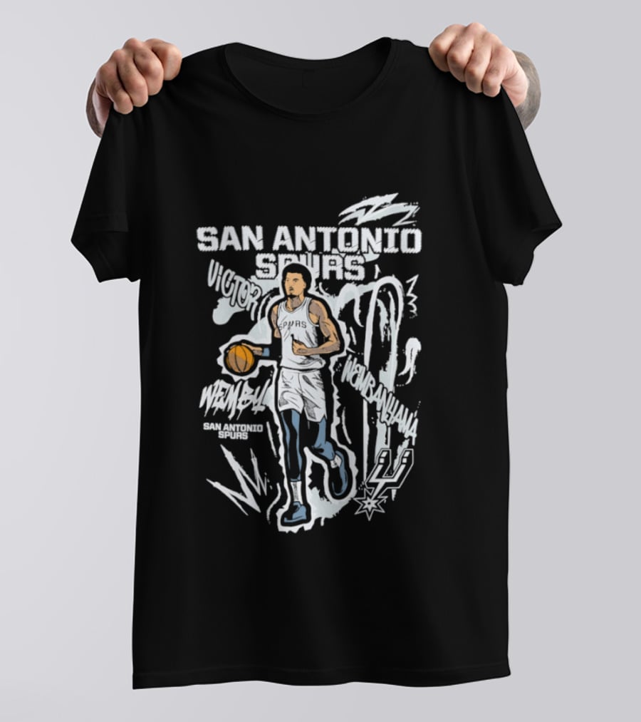 San Antonio Spurs Victor Wembanyama Basketball Player Wemby 22 T-Shirt