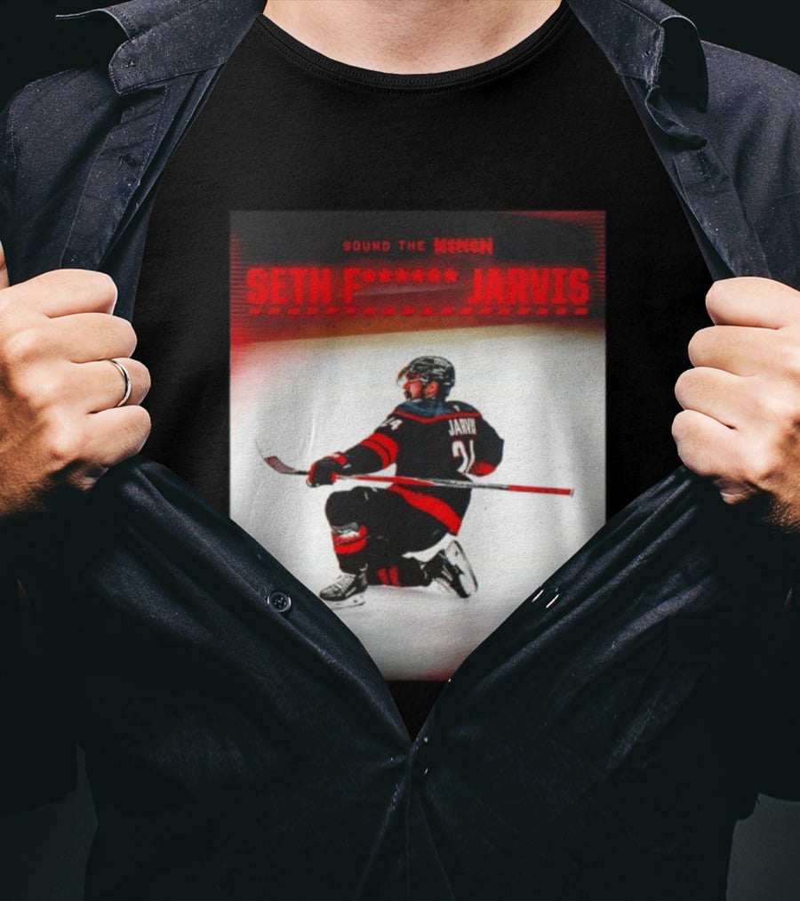Sound The Siren Seth Jarvis Carolina Hurricanes T-Shirt