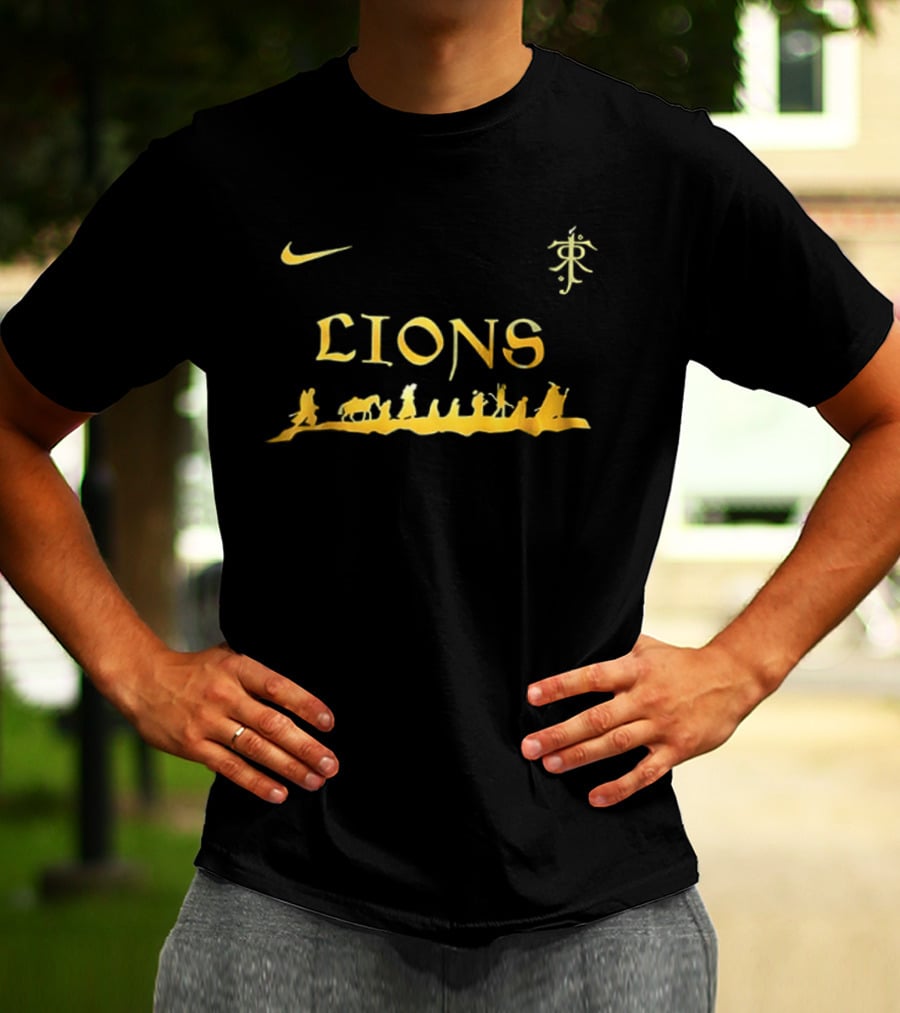 Nike Detroit Lions The Lord Of The Rings T-Shirt