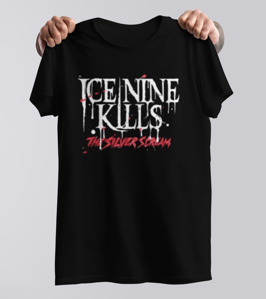 Ice Nine Kills The Silver Scream Tour 2026 Psychos Europe Tie Dye T-Shirt