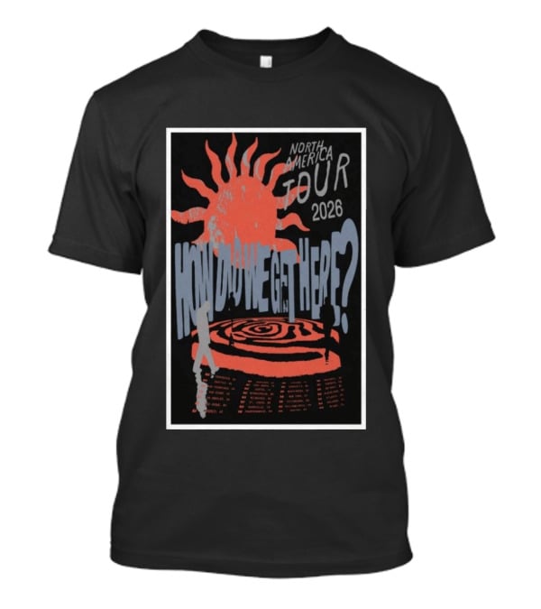 Louis Tomlinson North America Tour 2026 How Did We Get Here T-Shirt