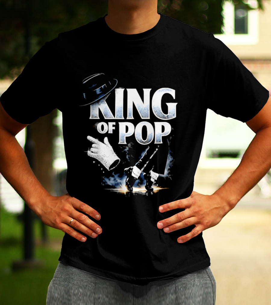 King Of Pop Iconic Hat And Glove T-Shirt