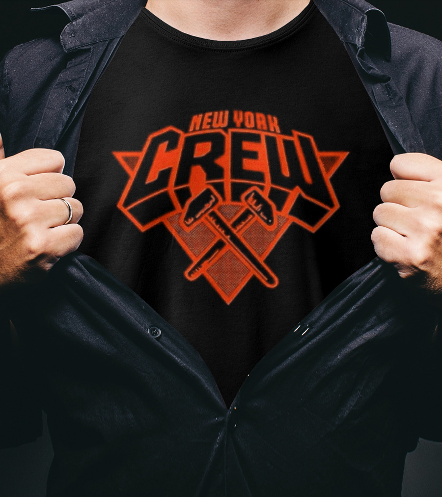 New York Crew Crossed Hammers T-Shirt