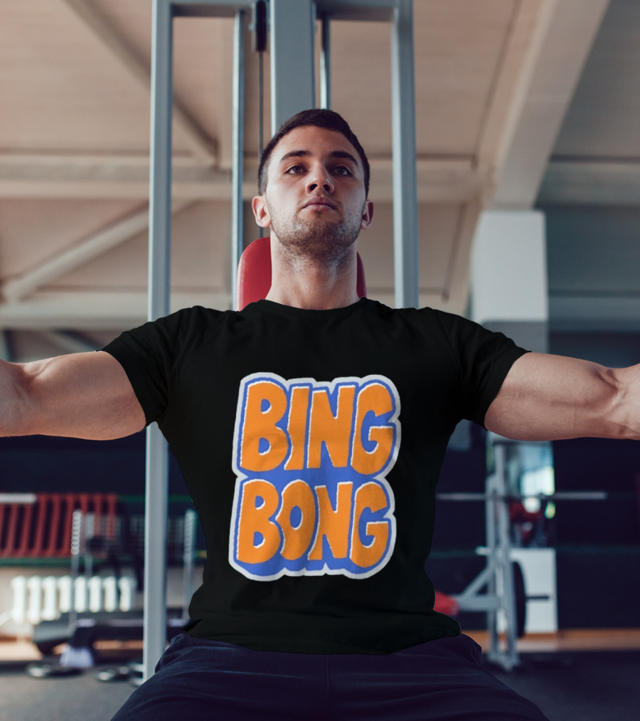 New York Knicks Basketball BING BONG Phrase T-Shirt