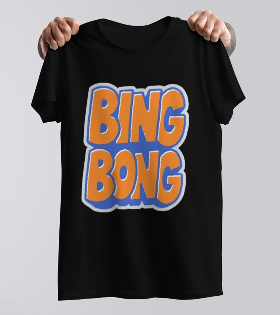 New York Knicks Basketball BING BONG Phrase T-Shirt