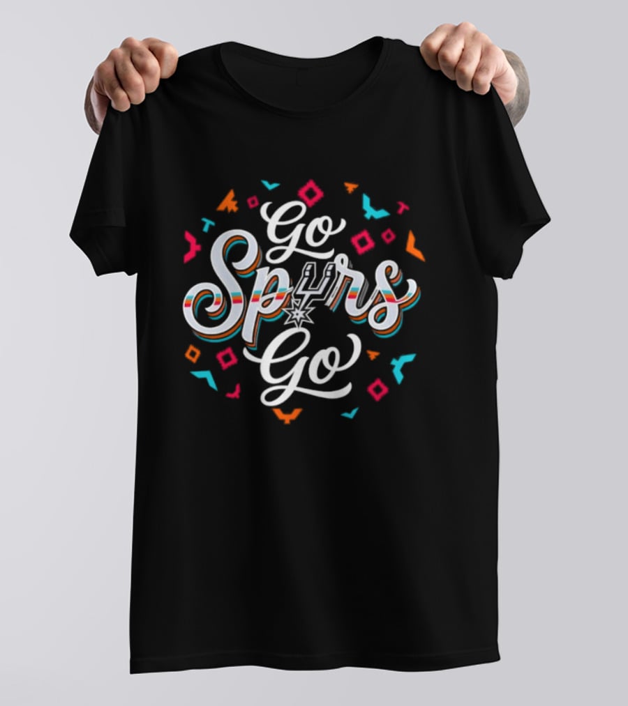 Go Spurs Go San Antonio Spurs NBA 2026 Basketball Fan Spirit T-Shirt