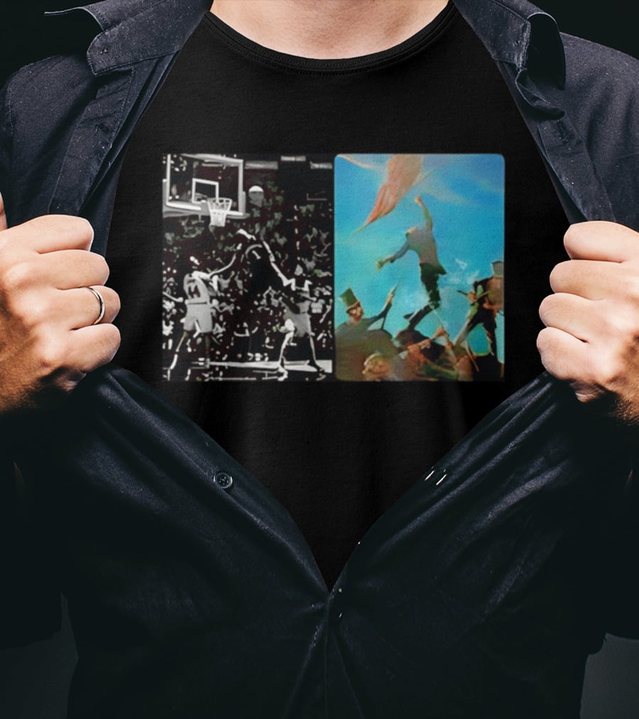 San Antonio Spurs Victor Wembanyama Dunk Alamo Basketball Celebration T-Shirt