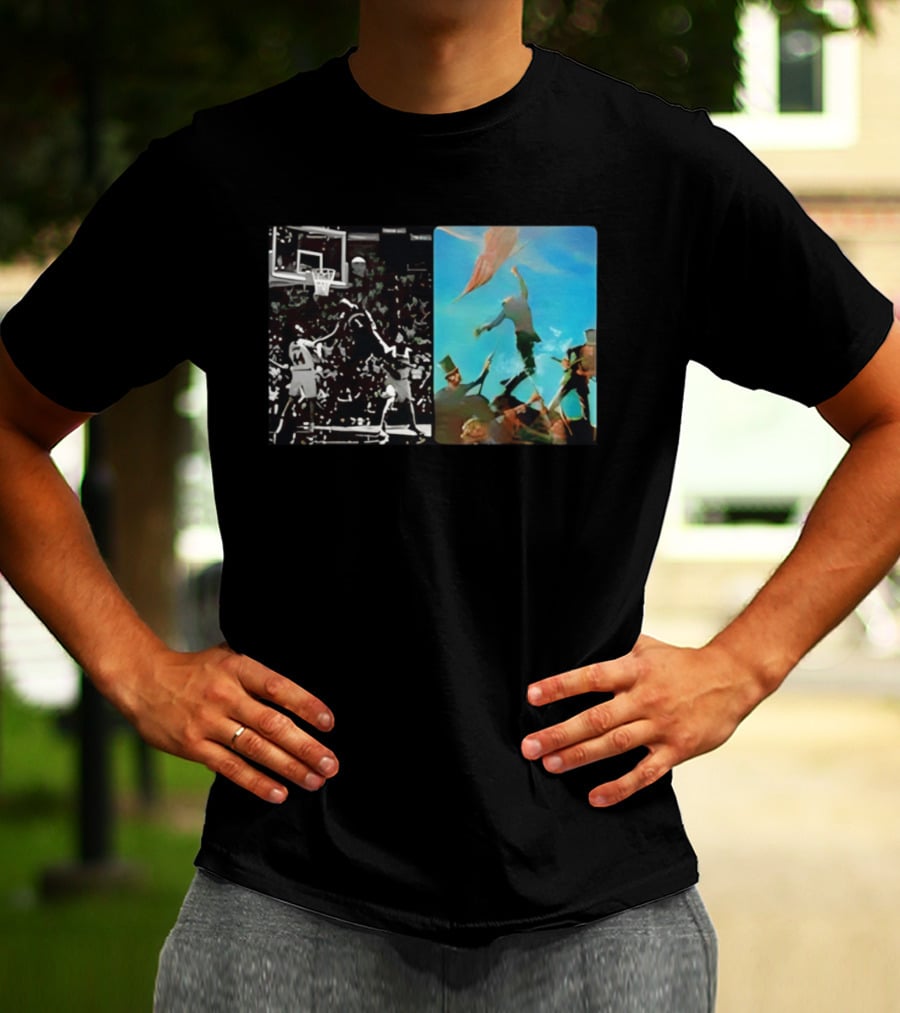 San Antonio Spurs Victor Wembanyama Dunk Alamo Basketball Celebration T-Shirt