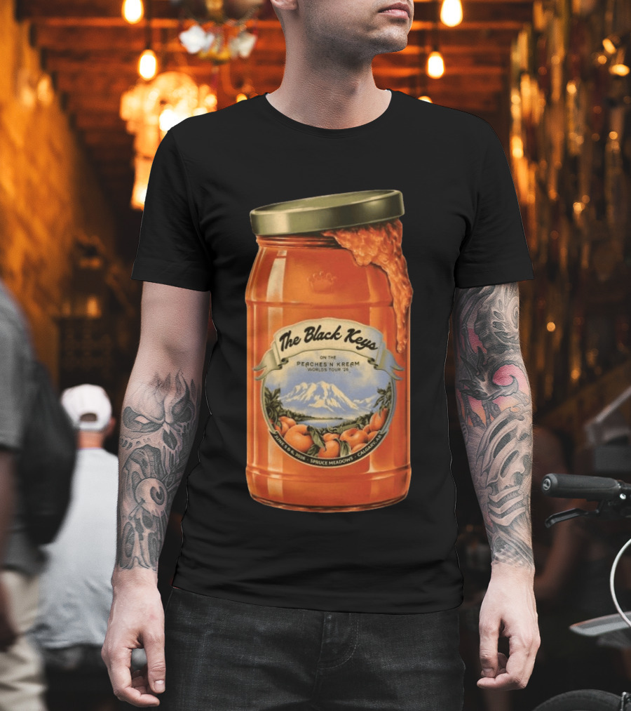 The Black Keys Peaches N Kream World Tour 2026 Spruce Meadows Calgary June 5 6 T-Shirt
