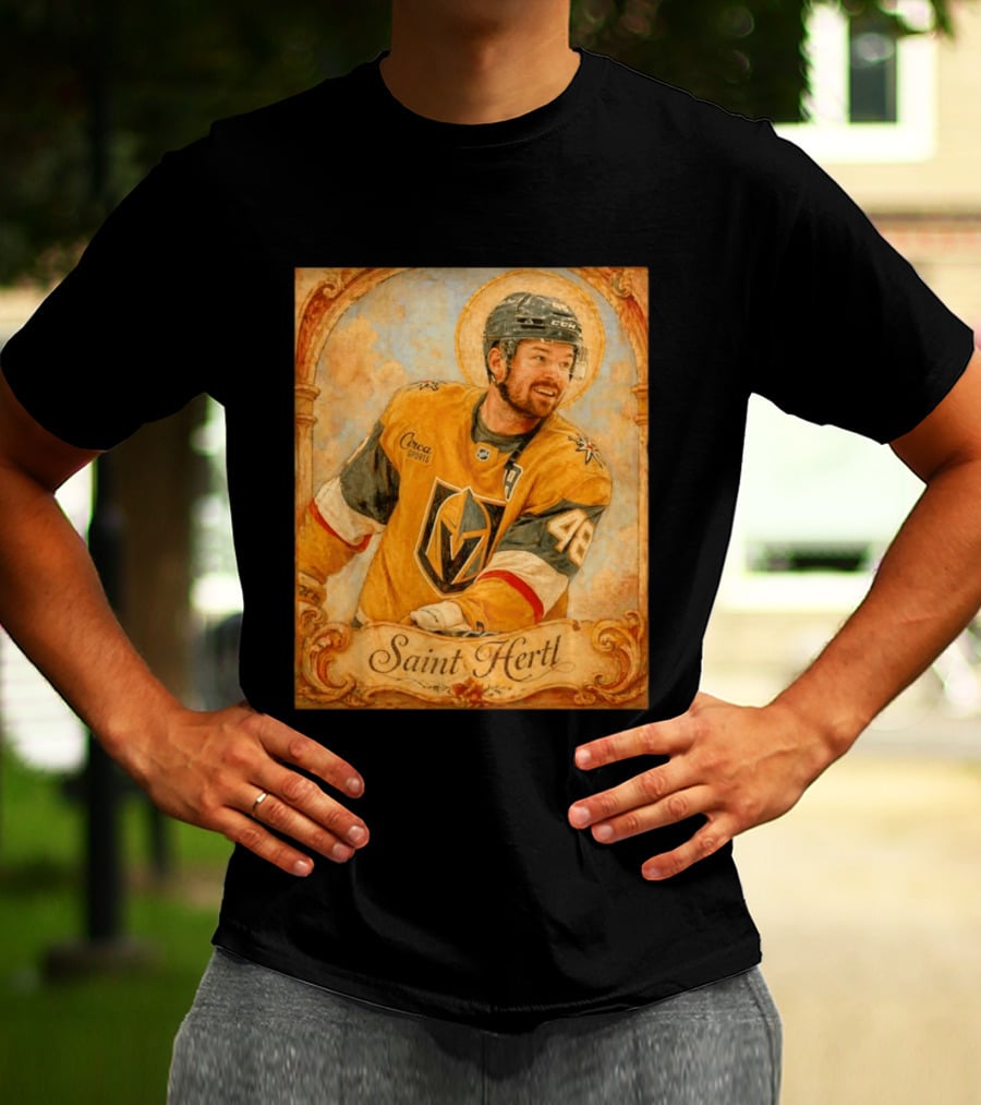 Tomas Hertl Vegas Golden Knights Saint Hertl NHL Circa Sports T-Shirt