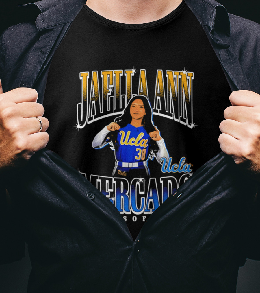 UCLA Softball Jaella Ann Mercado Number 38 T-Shirt