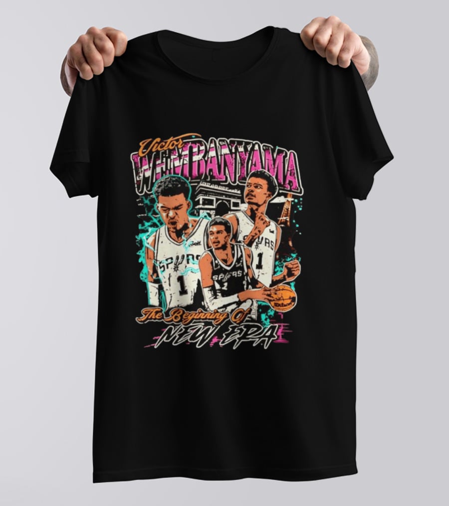 Victor Wembanyama San Antonio Spurs The Beginning Of New Era T-Shirt