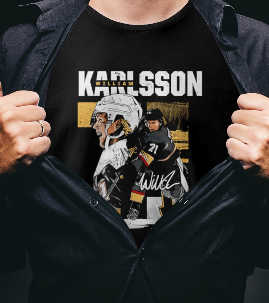 William Karlsson 71 Vegas Golden Knights NHL Player T-Shirt