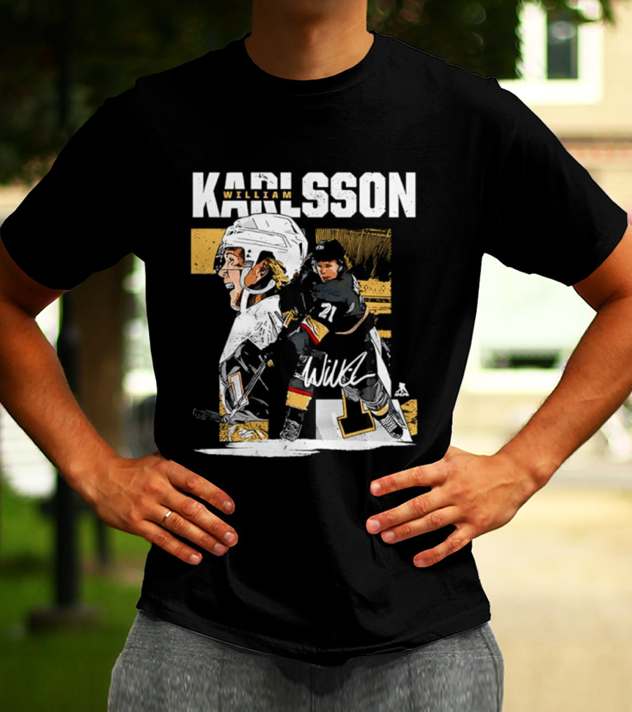 William Karlsson 71 Vegas Golden Knights NHL Player T-Shirt