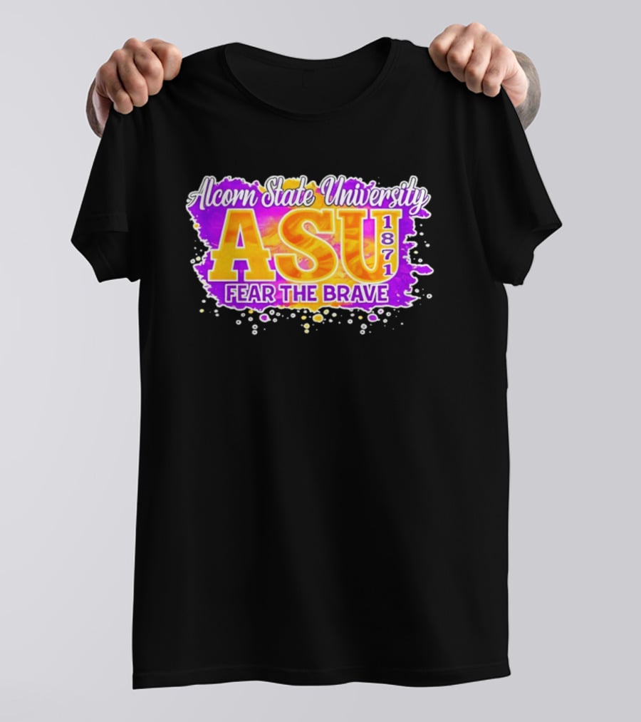 Alcorn State University ASU 1871 Fear The Brave T-Shirt