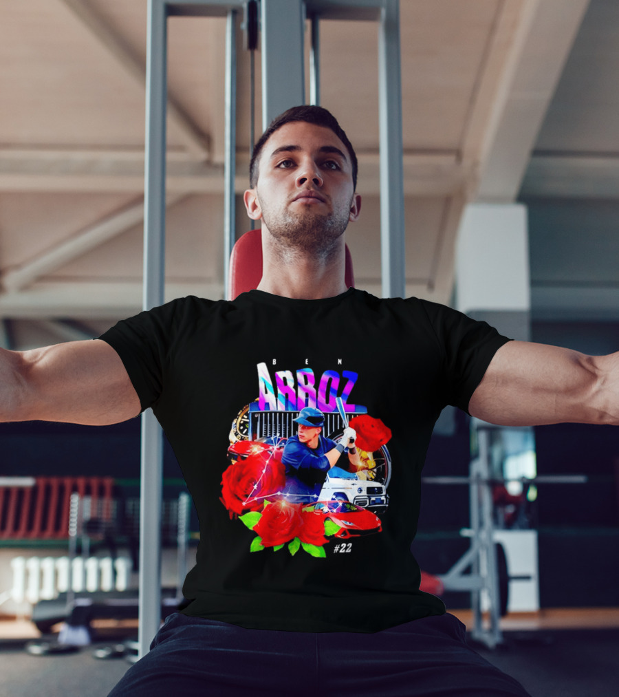 Ben Arroz New York Yankees Aaron Judge MLB 22 Luxury Sports Supercar Rose T-Shirt