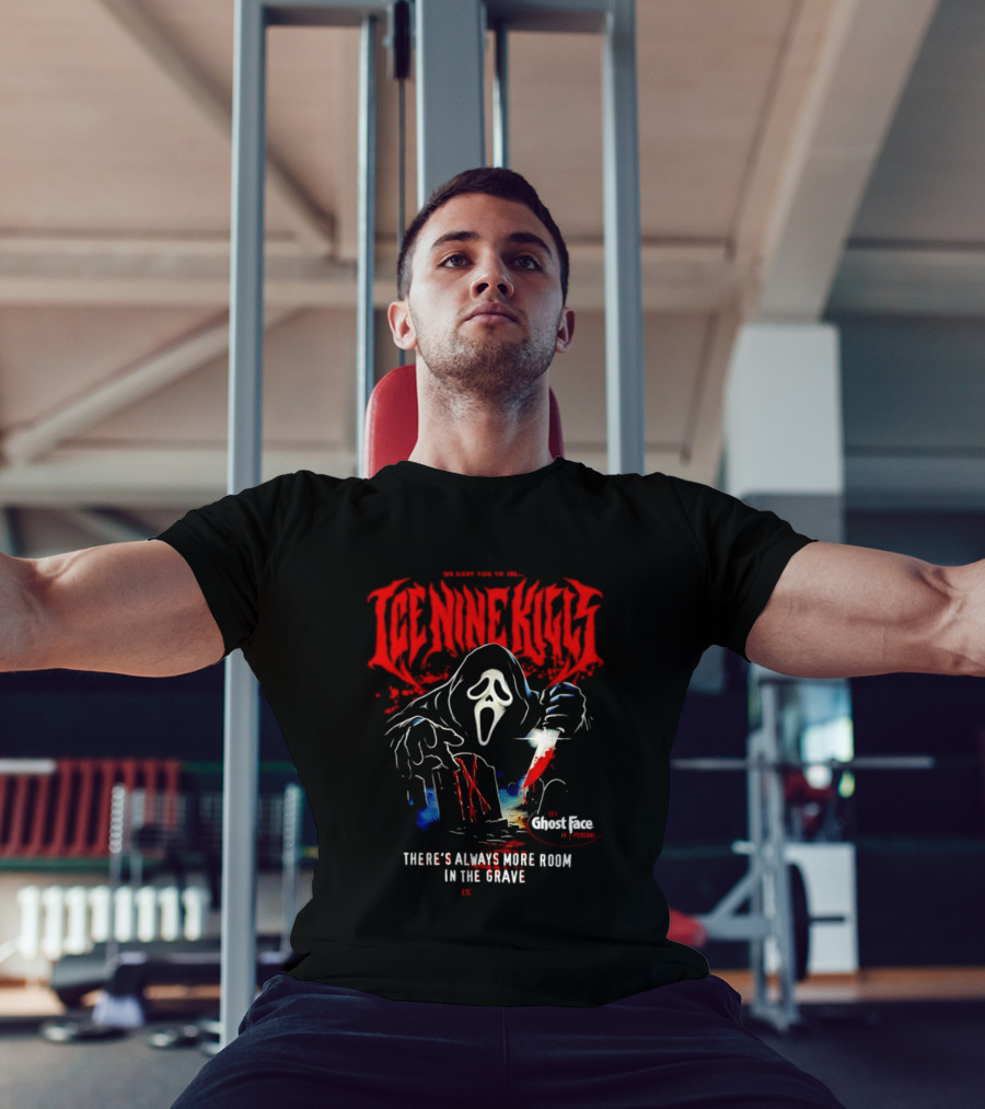 Ice Nine Kills Ghost Face There's Always More Room In The Grave T-Shirt