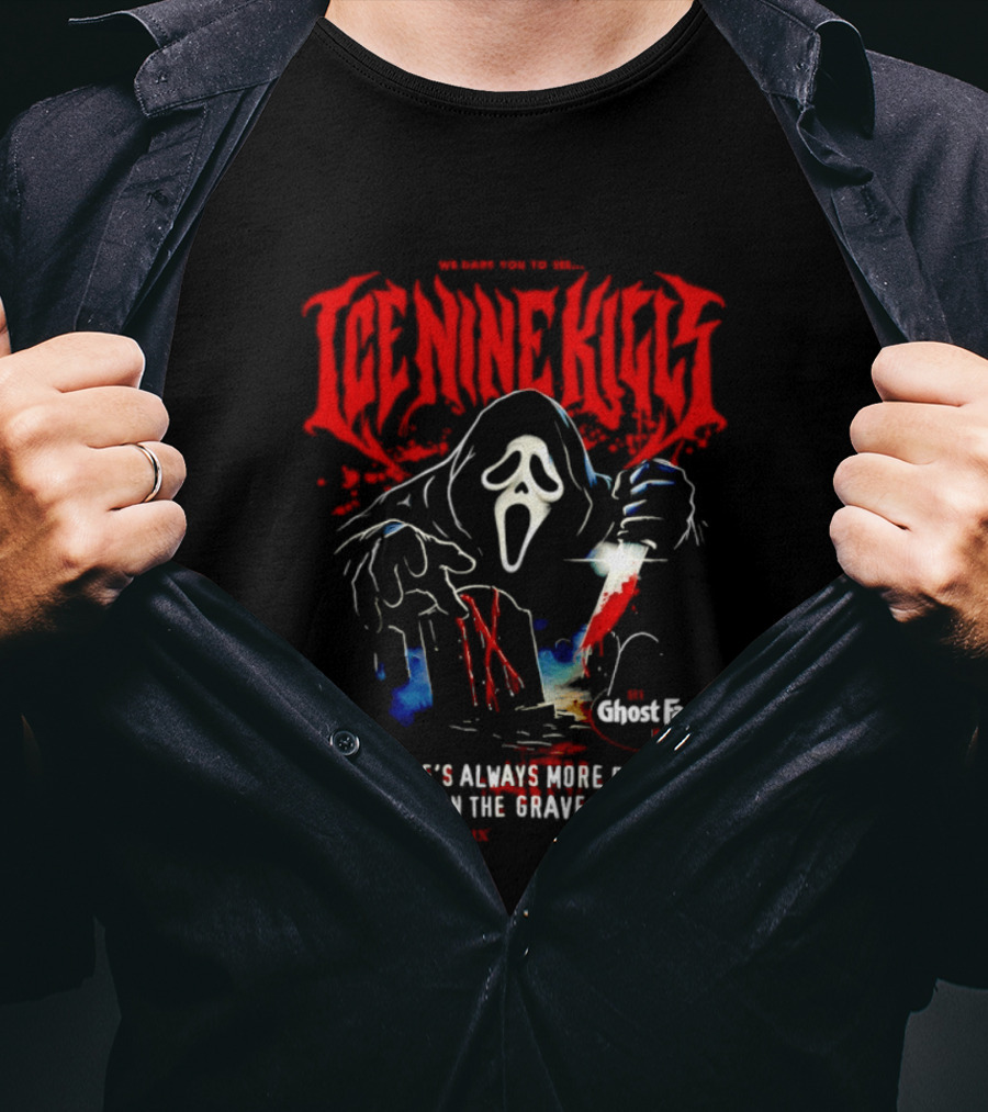 Ice Nine Kills Ghost Face There's Always More Room In The Grave T-Shirt