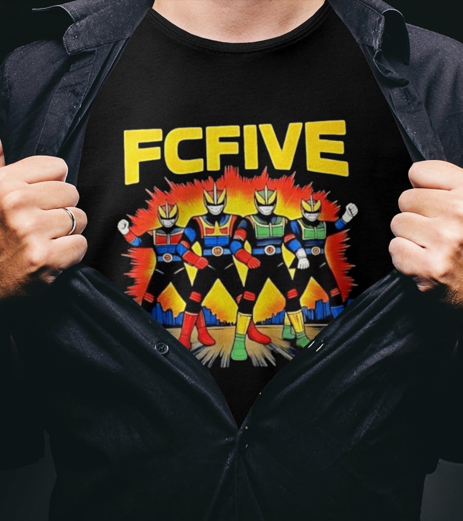 FCFIVE Kamen Rider Fourze Inspired Collaboration T-Shirt