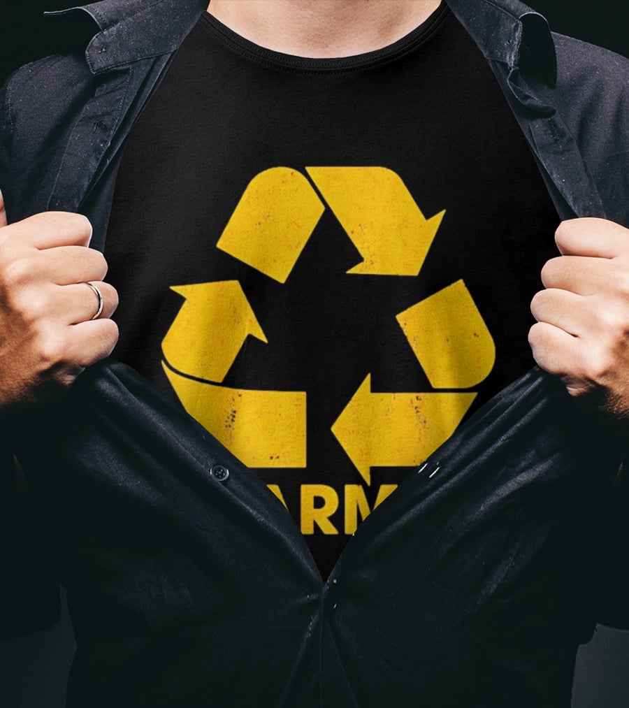 Karma Recycle Symbol Philosophy Motivational Concept T-Shirt