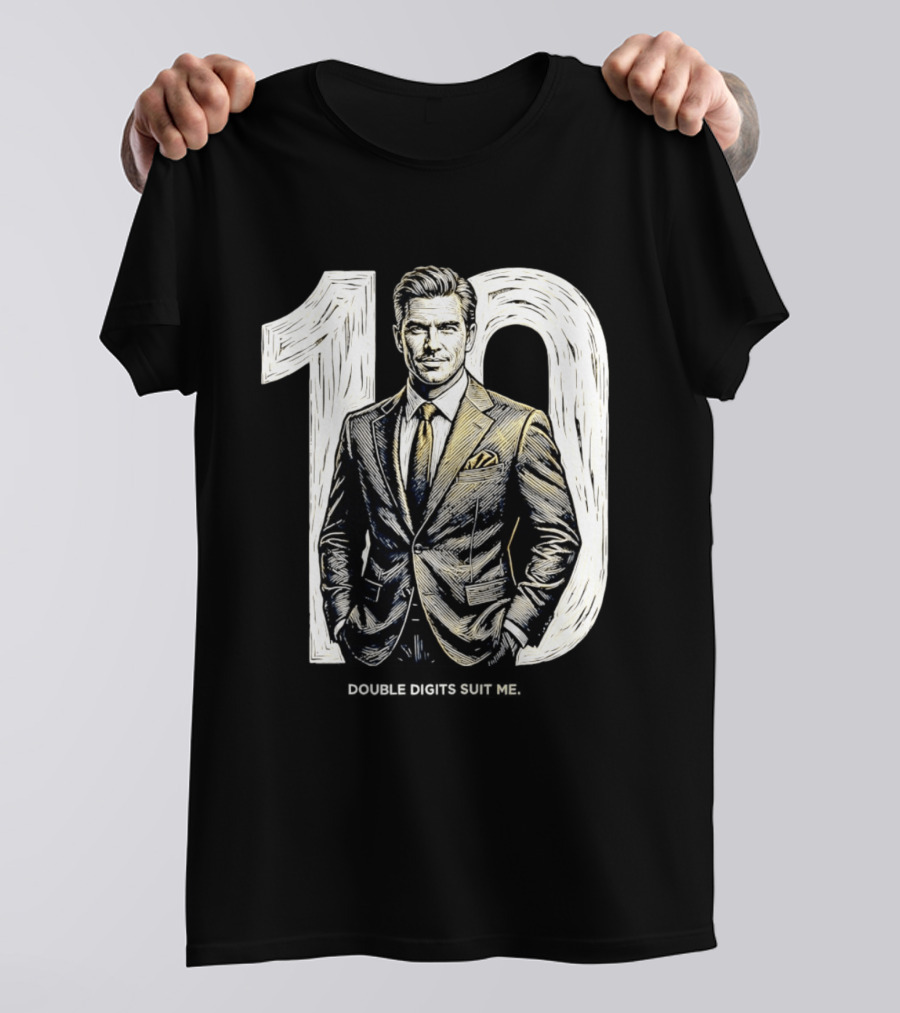 Pierce Brosnan 10 Double Digits Suit Me Timeless T-Shirt