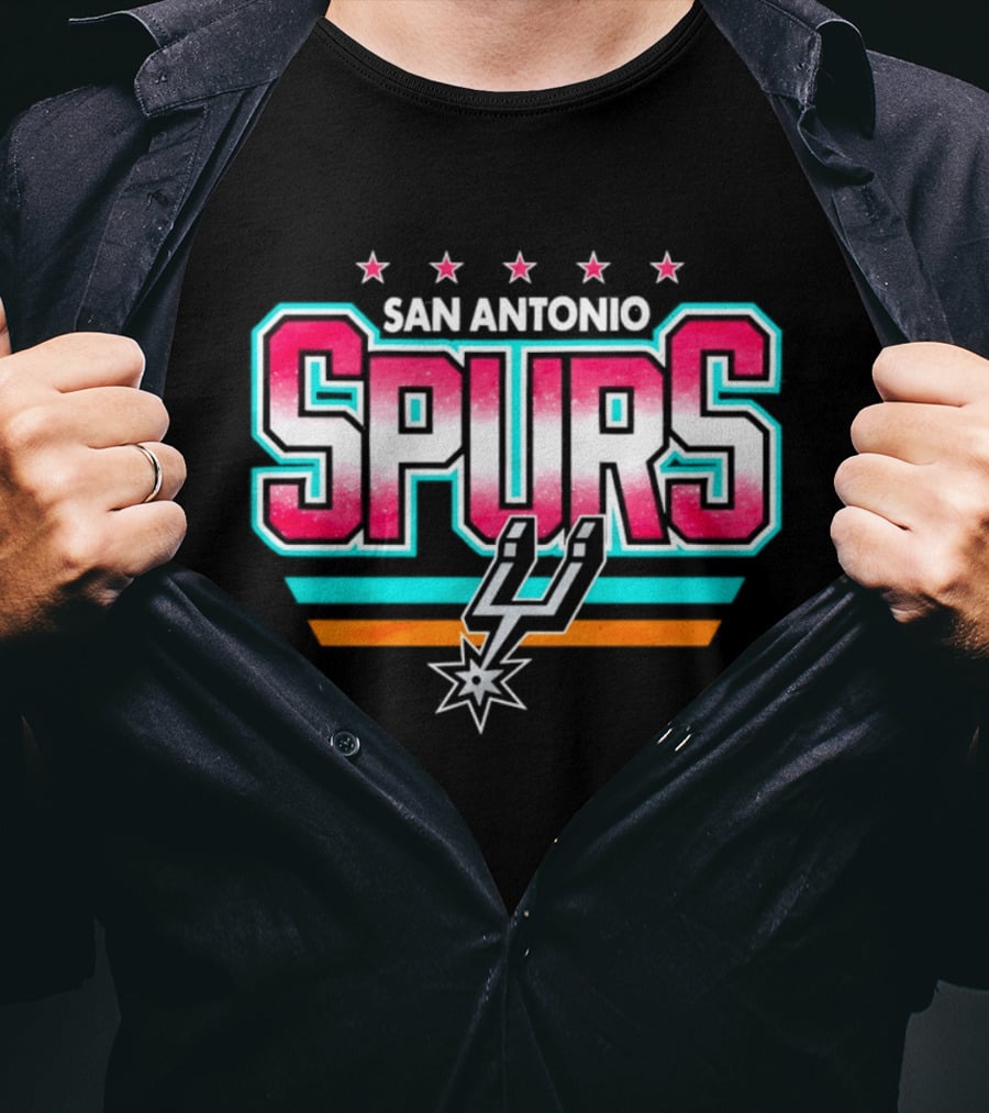 San Antonio Spurs NBA Basketball Team T-Shirt
