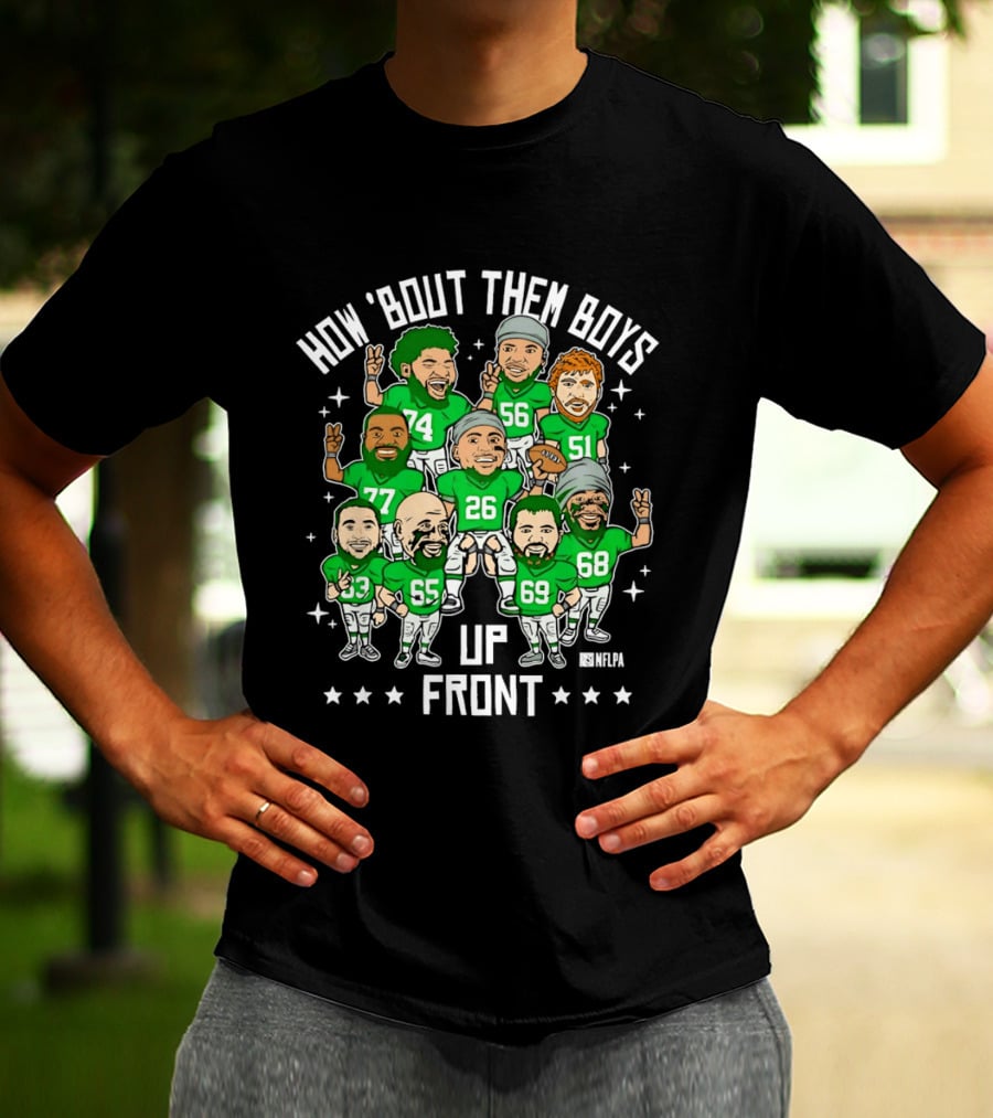 How 'Bout Them Boys 26 Up Front 74 56 51 77 65 69 68 T-Shirt