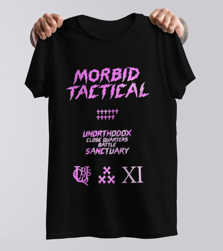 Morbid Tactical Unorthodox Close Quarters Battle Sanctuary UCBS XI T-Shirt