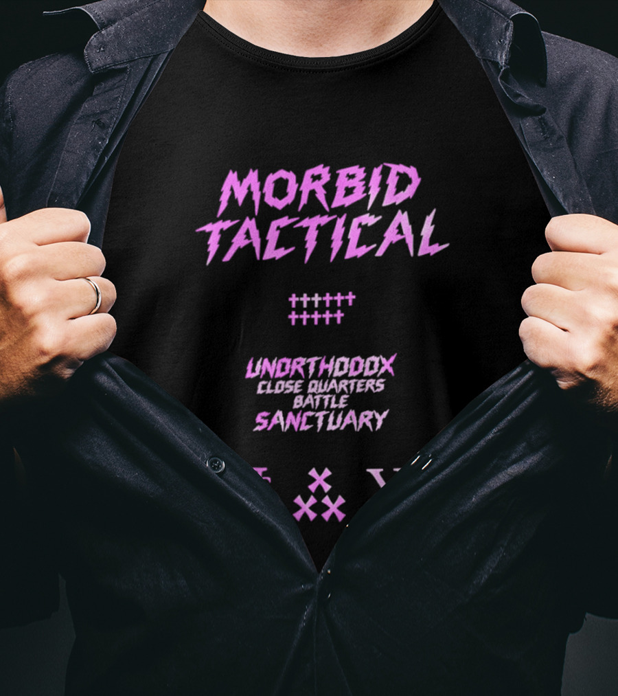 Morbid Tactical Unorthodox Close Quarters Battle Sanctuary UCBS XI T-Shirt
