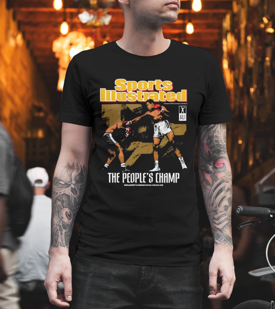 Sports Illustrated Muhammad Ali The People's Champ Boxing T-Shirt