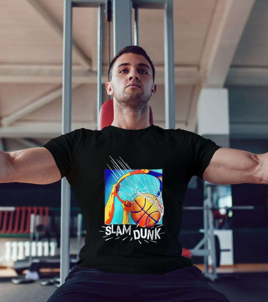 Slam Dunk Basketball Children's Place Hoop Action Kids T-Shirt