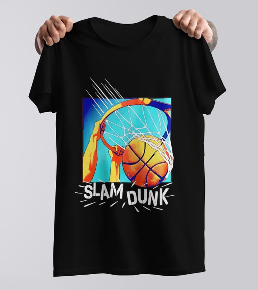 Slam Dunk Basketball Children's Place Hoop Action Kids T-Shirt