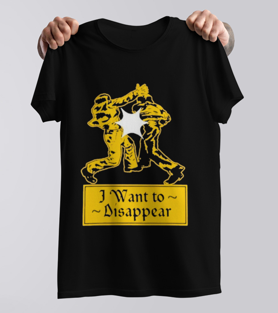 I Want To Disappear The Smiths Fighting Men Music Album T-Shirt