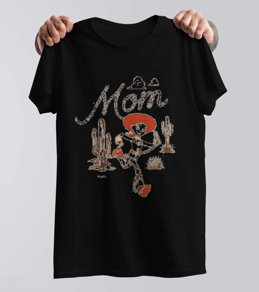 Mom Toy Story Jessie Western Cropped Cactus T-Shirt